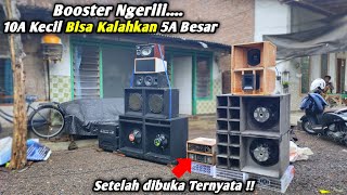 Booster SPL Dahsyat  10A Kecil Suaranya Bisa Kalahkan 5A Besar Battle Sound Miniatur [upl. by Amandy]