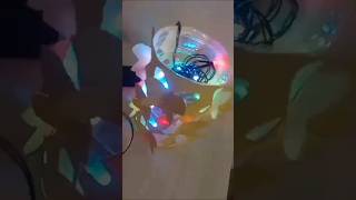 Esay lamp with wast plastic bottle 💡wastematerialcraft youtubeshorts viralCrafterrheena [upl. by Harac]