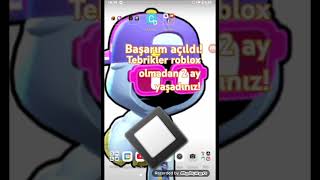 Tebrikler roblox olmadan 2 ay yaşadınız [upl. by Sigvard]