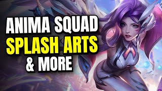 ANIMA SQUAD 2024  SPLASH ARTS ALL SKINS GAMEMODE AND MORE  League of Legends [upl. by Ajiak]