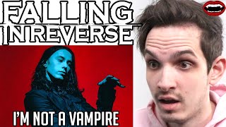 Metal Musician Reacts to Falling In Reverse  Im Not A Vampire Revamped [upl. by Iana307]