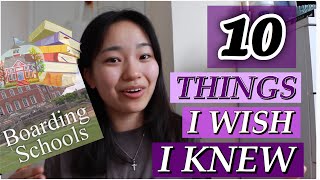 10 THINGS I WISH I KNEW BEFORE BOARDING SCHOOL [upl. by Boone]