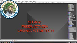 PixInsight  Star Reduction using Stretch [upl. by Thalassa713]