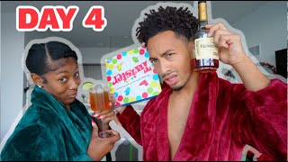 SPIKIED CHRISTMAS COCKTAILS  GAME NIGHT  Vlogmas Day 4 [upl. by Hands]