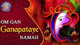 Om Gan Ganapataye Namah 108 Times  Shri Ganesh Mantra  Popular Ganesh Mantra [upl. by Hahnke322]