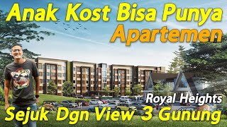 Apartemen Full Furnished Cicilannya Kaya Ngekos Royal Heights Apartment Royal Tajur Bogor [upl. by Canter]