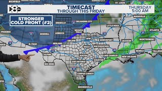 DFW Weather Cold and clear ahead of Thanksgiving Day [upl. by Jannel]