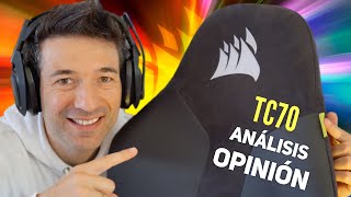 TC70 de Corsair ANALISIS TRAS UN MES USO ¿Merece la pena una silla gamer  REVIEW Opinión [upl. by Avilla]