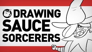 Drawing Sauce Sorcerers [upl. by Ylremik617]