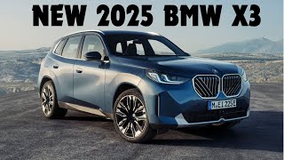 2025 BMW X3 Review The Ultimate Luxury SUV Experience [upl. by Leone]