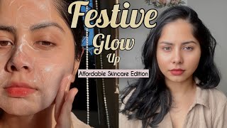 Affordable Skincare for Festive Glow Up✨ [upl. by Hairem]