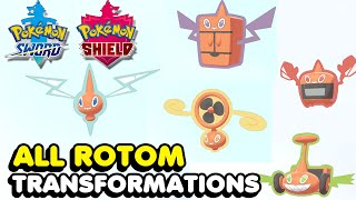 How To Get All Rotom Forms In Pokemon Sword amp Shield Rotom Catalogue Location [upl. by Elyl62]