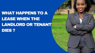 What happens to a lease when the Landlord or Tenant dies [upl. by Herates]