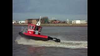 Seahorse Marine Ltd 300hp HDPE Workboat [upl. by Gwenni]