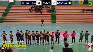 PARTILLE vs LA SALLE varones VIII CAMPEONATO INTERNACIONAL DE HANDBALL handballArequipa [upl. by Cooe252]