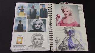 Example book GCSE Art and Design level 7 [upl. by Woodman]