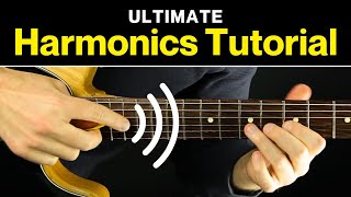 Guitar Harmonics Indepth guide  Easy Pure amp Beautiful Sound [upl. by Ahsier]