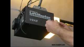 Automatic Garage Door Closer  Novalertcom [upl. by Nonnad]