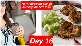 Day 16  Easy weight loss diet plan  What I eat in a day to lose 25kgs by Aleezay Reviews [upl. by Nnair]