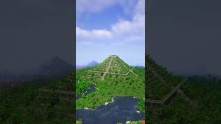 Minecraft Jungle Maze Temple Build Timelapse shorts minecraft [upl. by Sirrot]