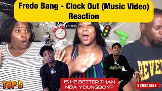 Fredo Bang Clock Out Music Video  Reaction [upl. by Dej]