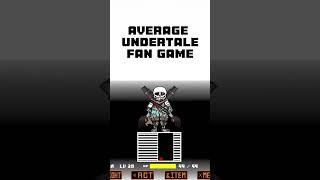 Average sans fangame☠️ shorts undertale sans [upl. by Angrist286]