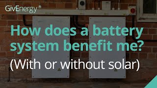 How Does A Battery System Benefit Me With or Without Solar [upl. by Keynes164]