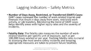 Episode 64 Lagging Indicators Safety Metrics [upl. by Urba88]