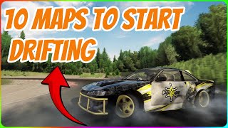 10 MAPS TO GET INTO DRIFTING TODAY 🚗💨 [upl. by Krm334]