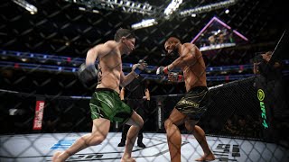 Deiveson Figueiredo vs Brandon Moreno Full Fight Highlights UFC 263  UFC Flyweight Title UFC 4 [upl. by Trent]