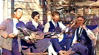 RESTORED First ever film of Appalachian music 1928  quotDoggett Gapquot Bascom Lamar Lunsford [upl. by Akenn]