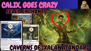 Calix Selesnya Enchantments to MYTHIC  to 1 in BestofOne we Go Caverns of Ixalan Standard MTG [upl. by Liatrice975]