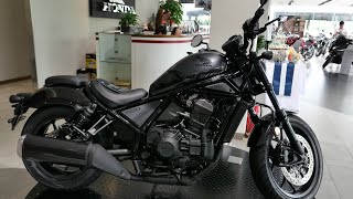 本田CM1100实车到店静态欣赏！CM300 CM500不香了！Honda Rebel 1100 [upl. by Christoper]