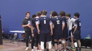 2022 Volleyball Manitoba 16U Boys Provincials Round Robin Game  Junior Pilots vs Winman Ice [upl. by Asiole]