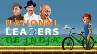 National leaders of India Indian National LeadersNational leaders name of India [upl. by Aliekahs]