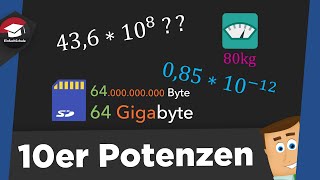 10er Potenzen und ihre Präfixe  Grundlagen Übungen Präfixe  10er Potenzen einfach erklärt [upl. by Nailil132]