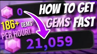 BEST GEM FARMING METHOD SUPER EASY NO SPECIAL TOWERSTDS [upl. by Aramois]