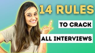 Follow these 14 Basic Rules to ensure you crack every interview [upl. by Hnil]