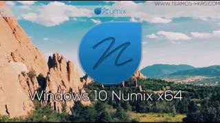 Windows 10 Numix x64 Team OS [upl. by Emerej]