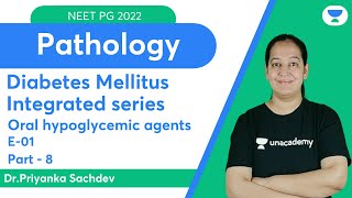 Diabetes Mellitus  Integrated series  Part 8  Oral hypoglycemic agents E01  Dr Priyanka Sachdev [upl. by Isaiah484]