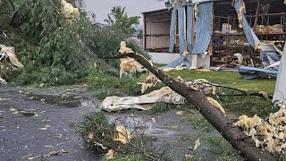 Building in Dauphin County sustains heavy damage from Debby [upl. by Wesley]