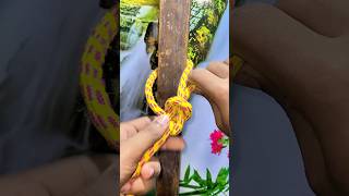 Wow Useful Bowline Knot shortsfeed [upl. by Enaej997]