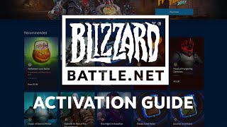 How to activate a game key on new Blizzard Battlenet [upl. by Maurits621]