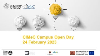 CIMeC Masters Open Day [upl. by Geanine]