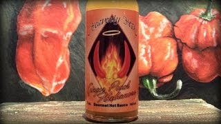 Heavenly Heat Ginger Peach Habanero Chili Sauce Review [upl. by Coughlin]