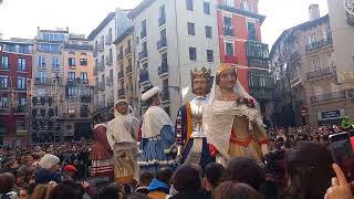 Vals Gigantes de Pamplona Vals en San Saturnino 2024 [upl. by Davine831]