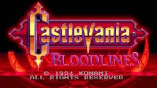 Castlevania Bloodlines 20 Simons Theme Extended [upl. by Yelir36]