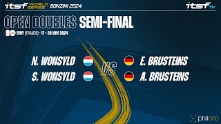 WonsyldWonsyld vs BrusteinsBrusteins  Semi Final  ITSF WS Bonzini Open Doubles [upl. by Opportuna]