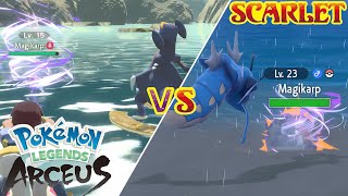 239 Twister  Legends Arceus VS Scarlet [upl. by Anelleh]