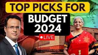 Live  Budget 2024 Stock Picks  Union Budget 2024  Best Stocks To Buy  Share Market [upl. by Asuncion471]